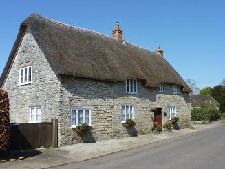 Thatched Cottage in Podimore Milton.