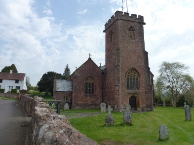 The church of the Holy Trinity in Ash Priors