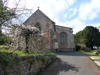 The church of St Lawrence in East Harptree.