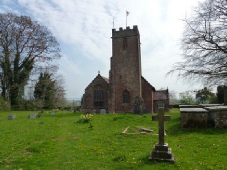 A vew of St James, Halse. 