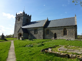 The Church of St Mary in Moorlinch.