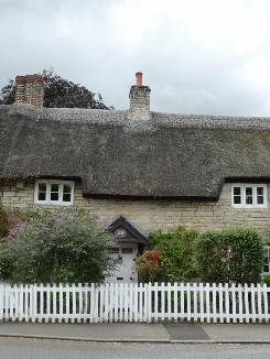 Thatched cottage in Queen Camel. 